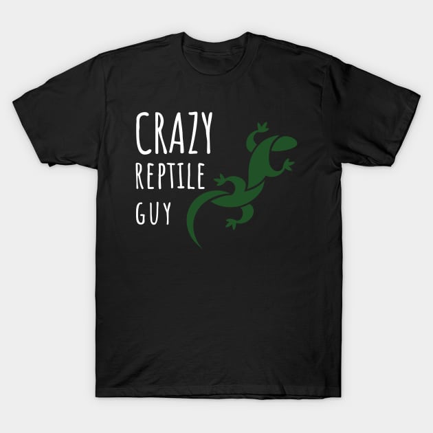 Crazy Reptile Guy T-Shirt by juinwonderland 41